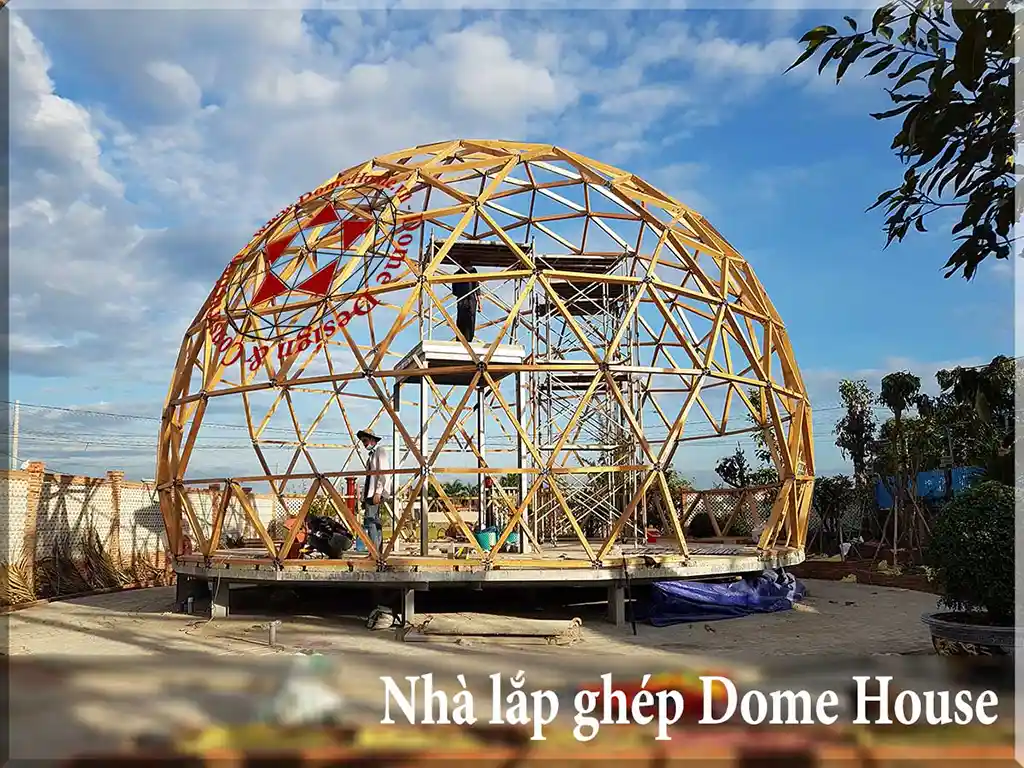 Dome House Nhà Lắp Ghép Độc Đáo 17 Dome house nhà lắp ghép độc đáo