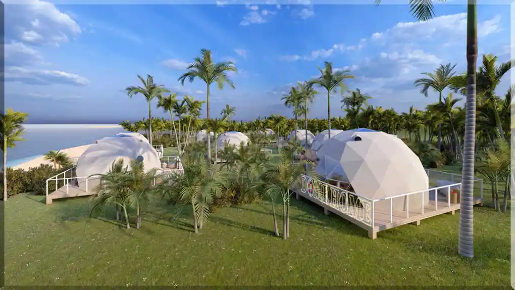 Dome House Nhà Lắp Ghép Độc Đáo 16 dome house glamping